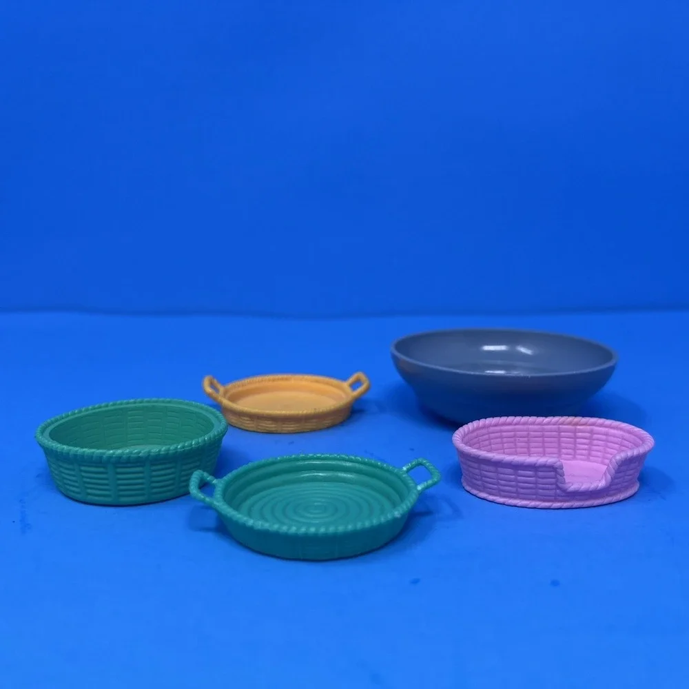 Sylvanian Family Play Set‎ Replacement Laundry Basket Basin Dog Bed Tray mixed